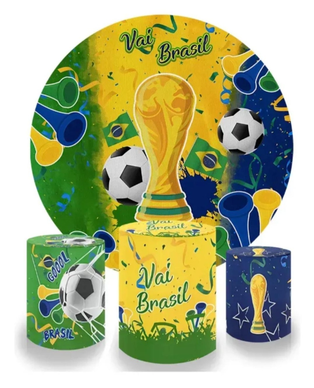 Kit Brasil Tam Pp - Bruna Pacheco locações & decorações