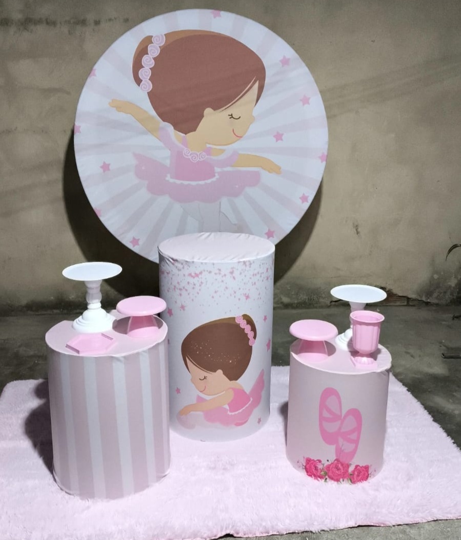 Kit Bailarina Pp - Bruna Pacheco locações & decorações