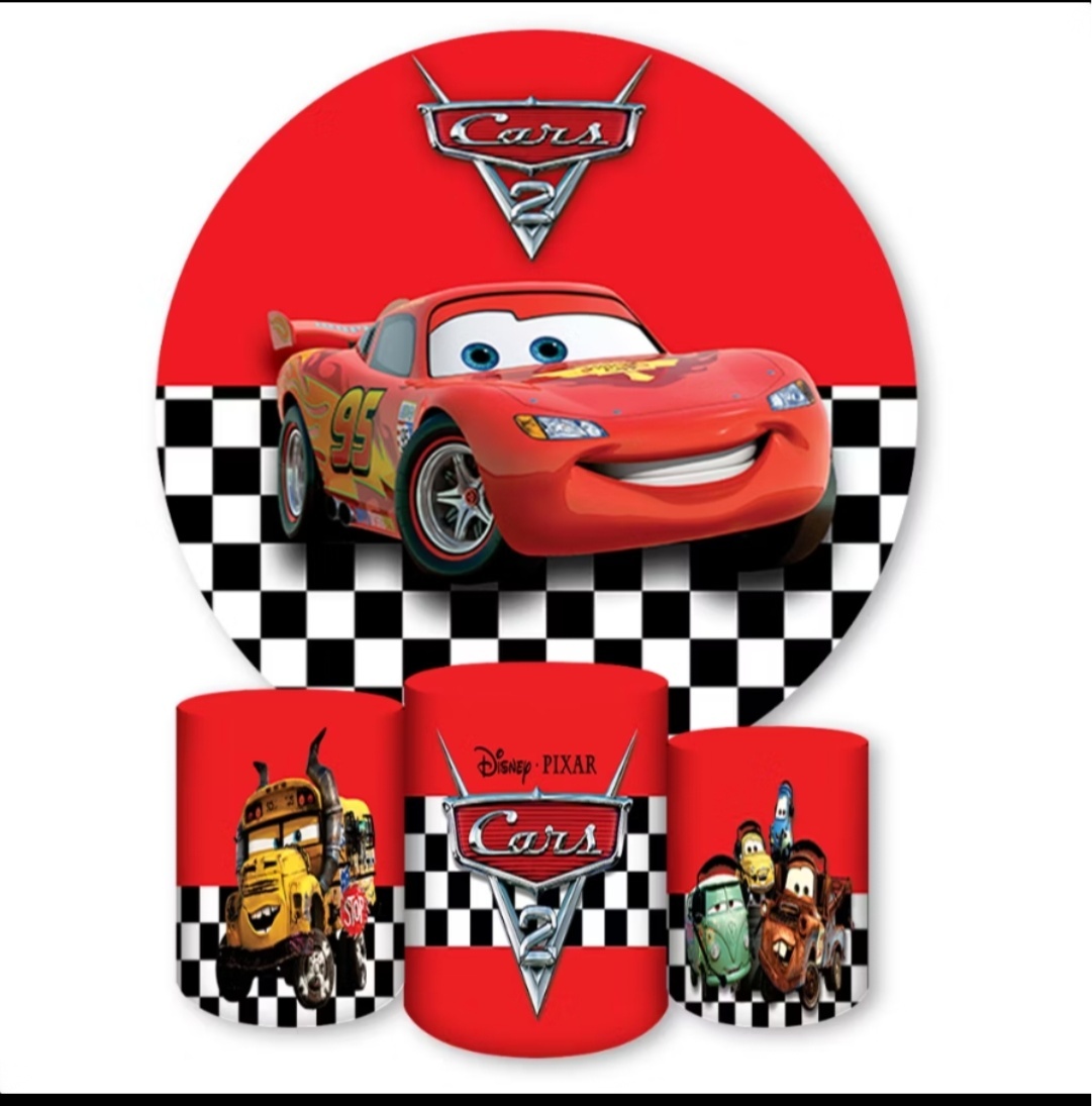 Kit Carros Relâmpago Mc Queen P - Bruna Pacheco locações & decorações