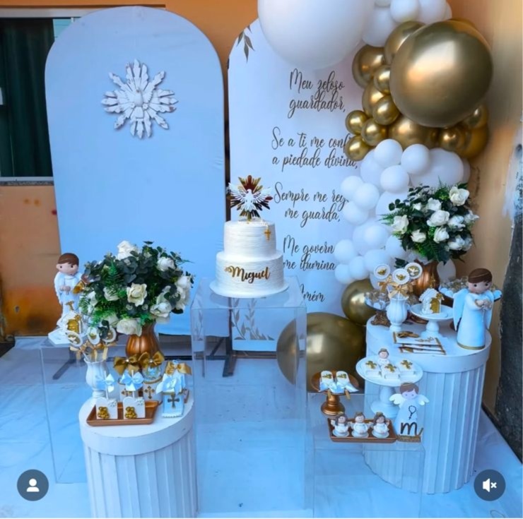 Kit Batizado - Bruna Pacheco locações & decorações