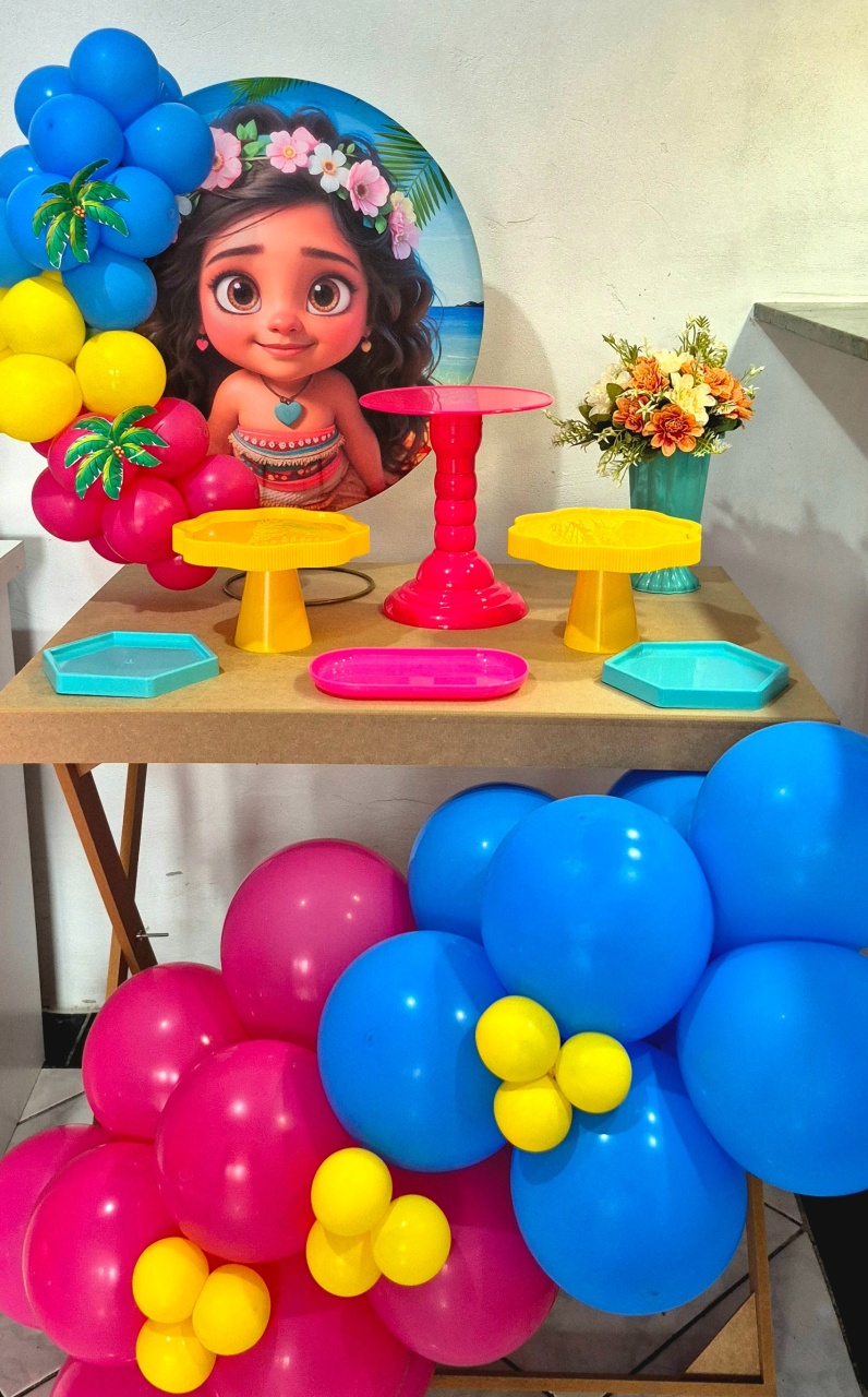 Tema Moana 🌺  - Mini Mundo Guedense