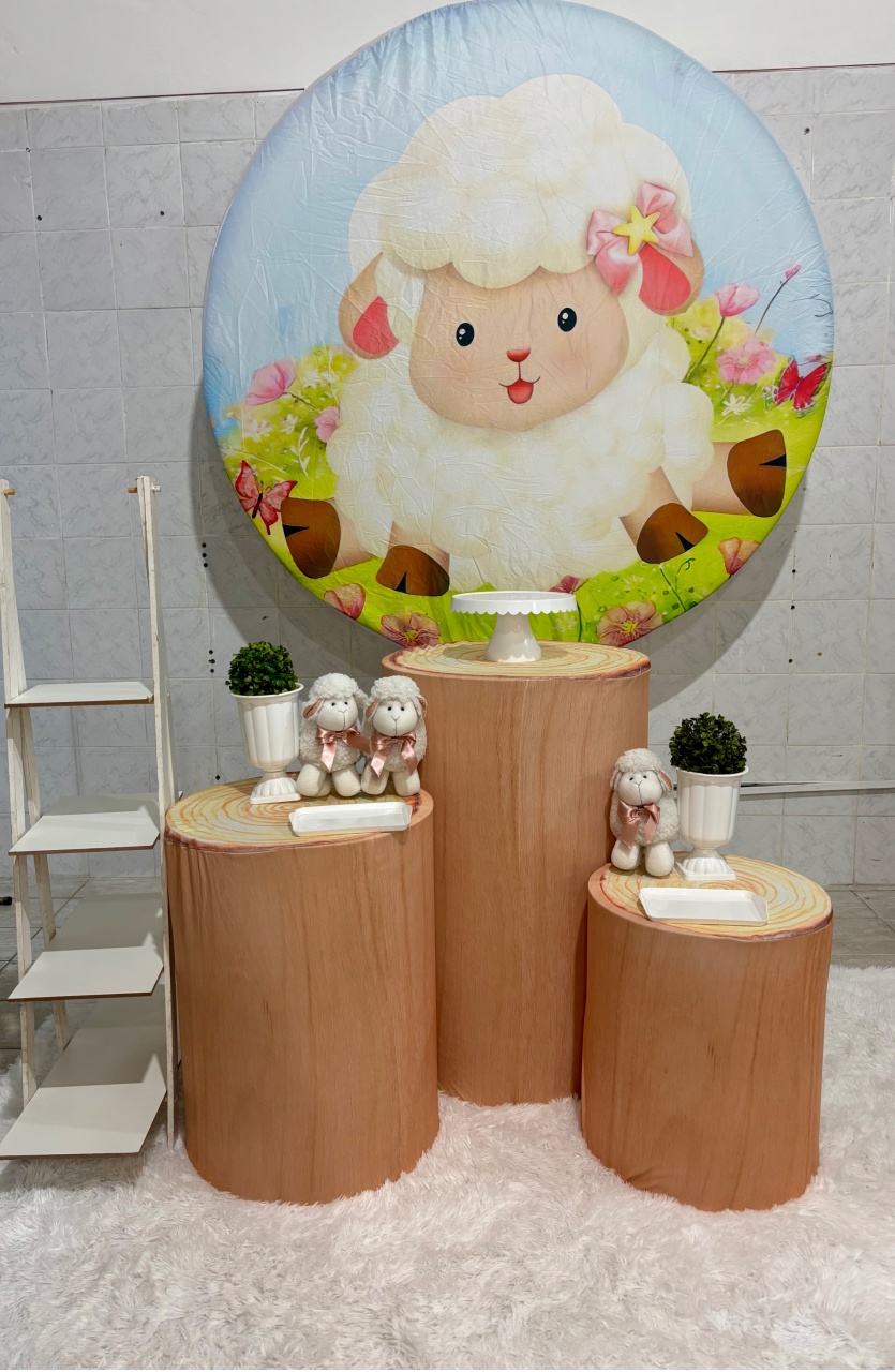 Ovelhinha (Kit Prata) - Antonella Decorações
