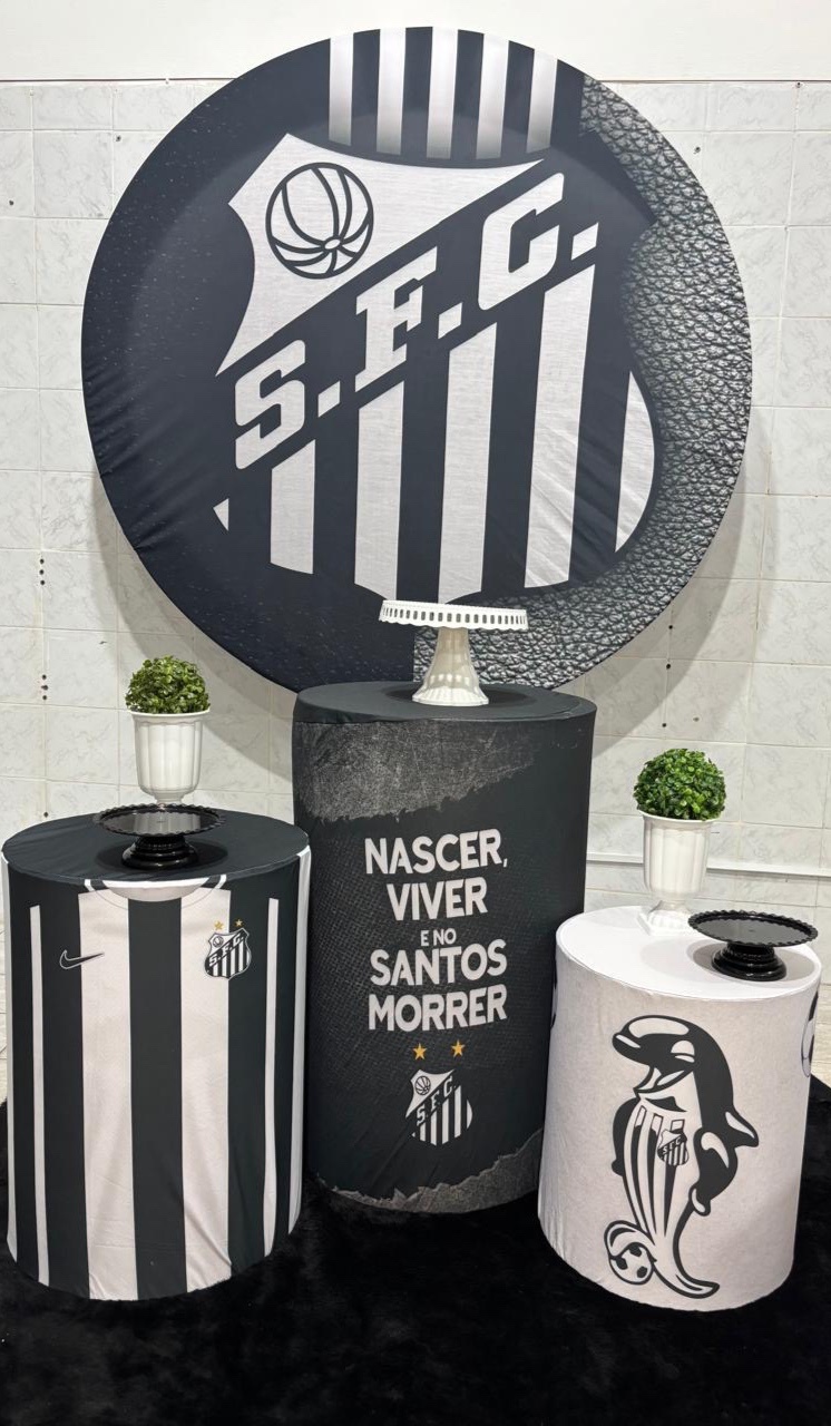 Kit Bronze Santos  - Antonella Decorações