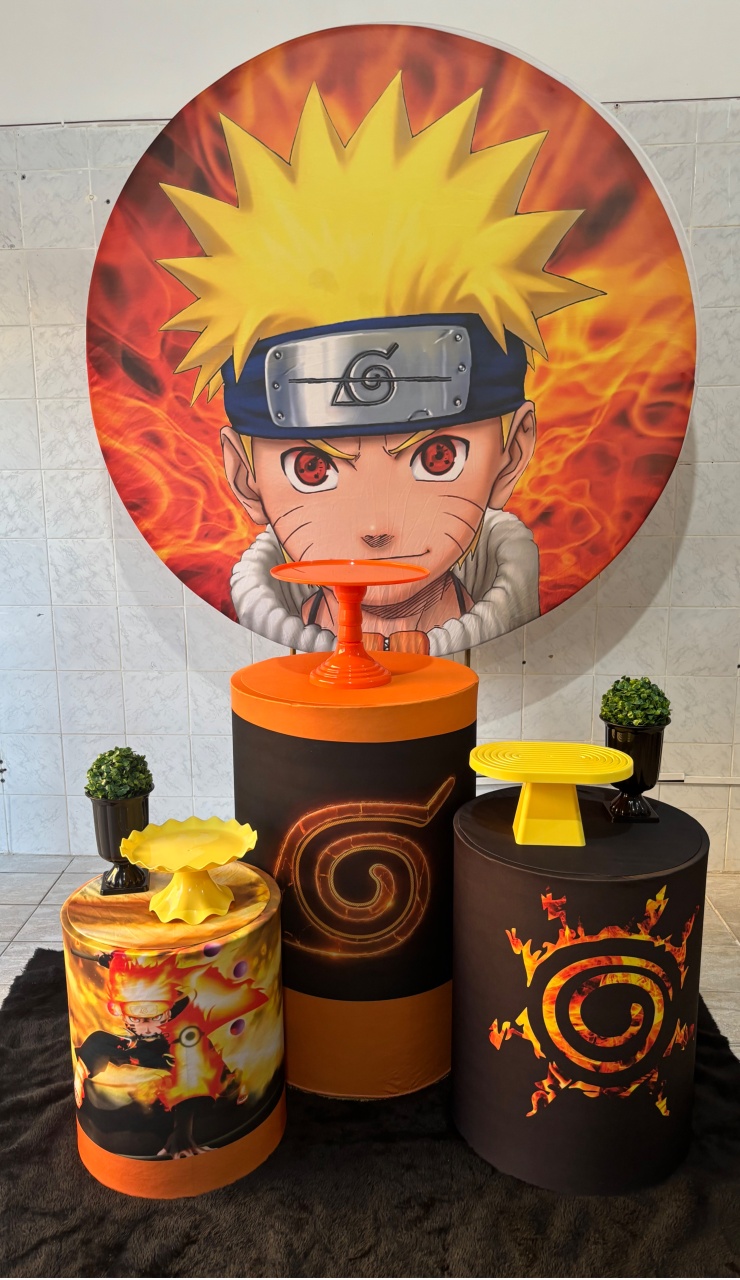 Naruto (Kit Bronze) - Antonella Decorações