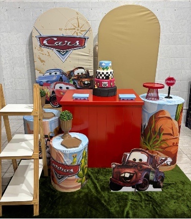 Carros Disney (Kit Ouro) - Antonella Decorações