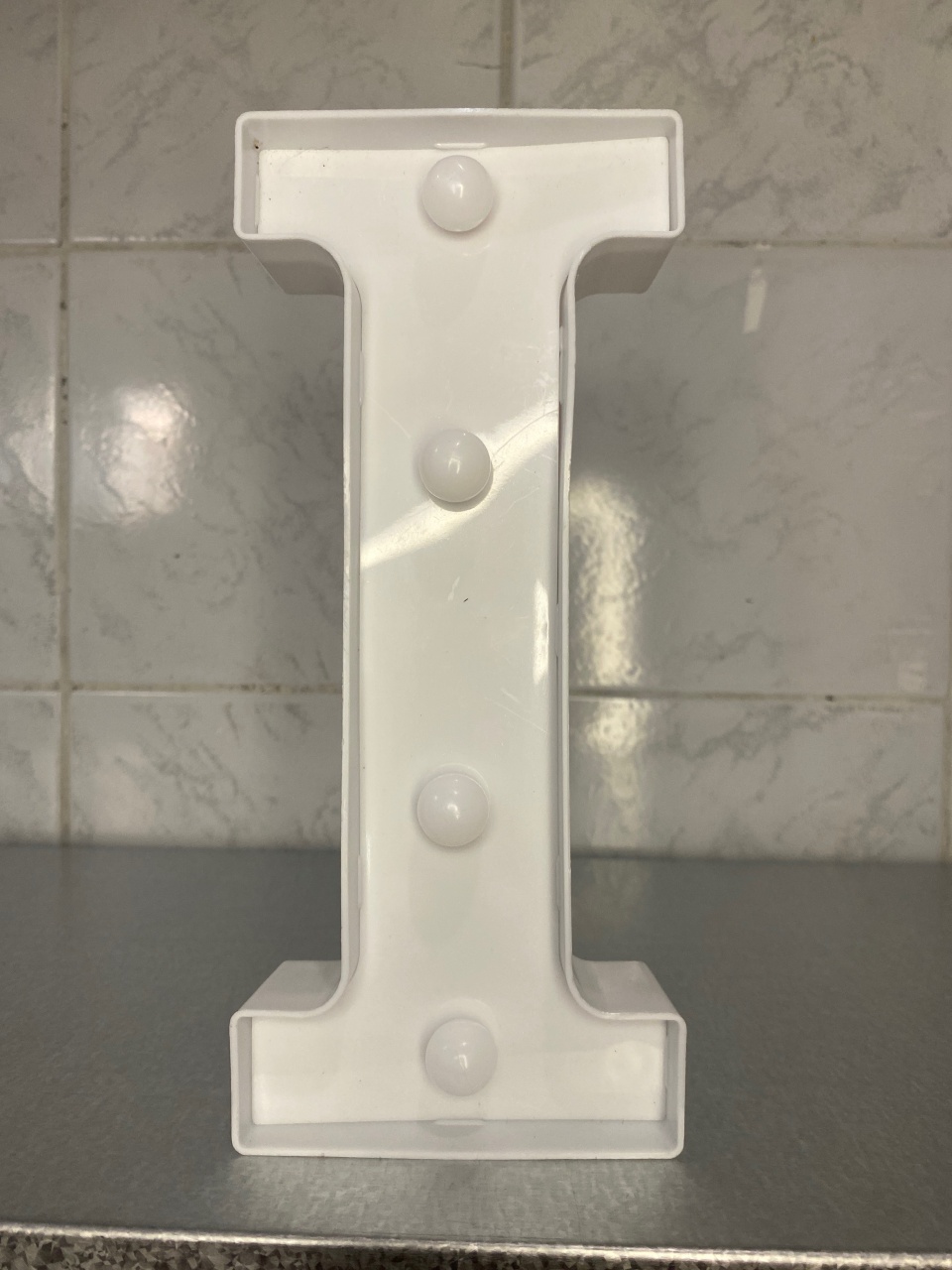 Letra I Led  - Antonella Decorações