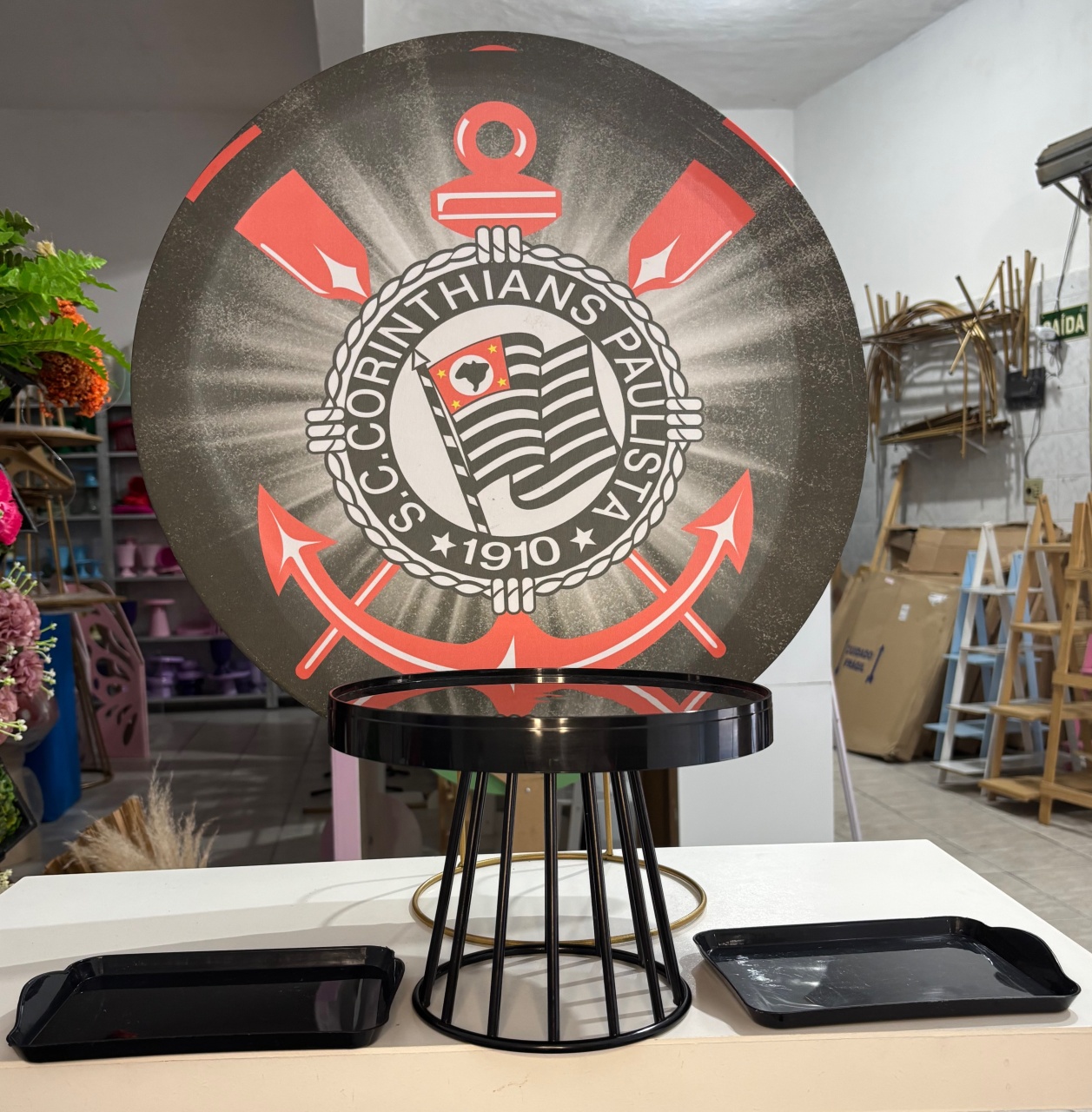 Decoração de Mesa Corinthians  - Antonella Decorações