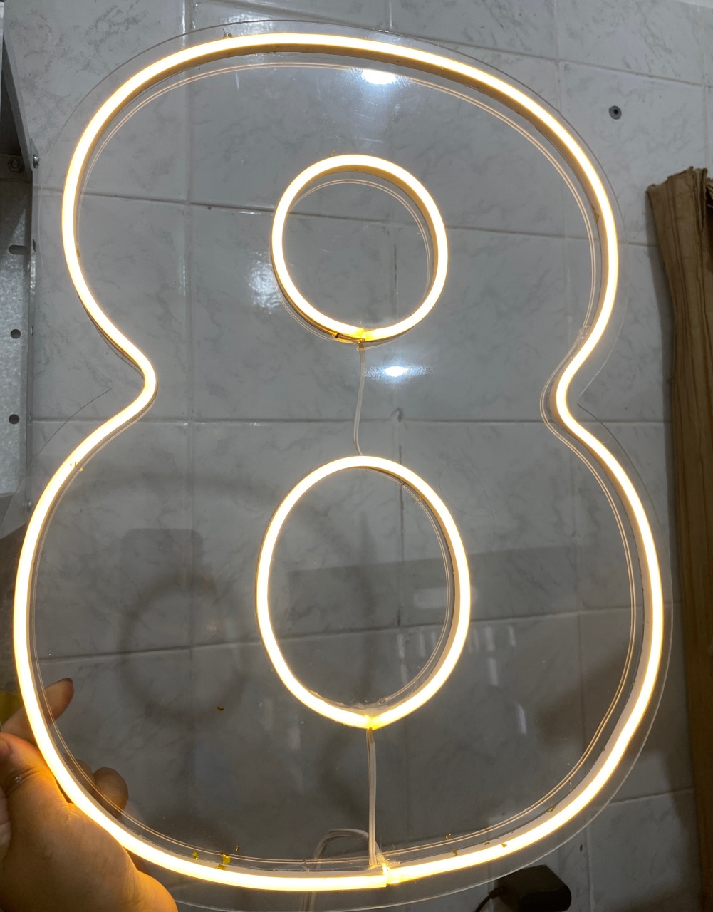 Número 8 Led - Antonella Decorações
