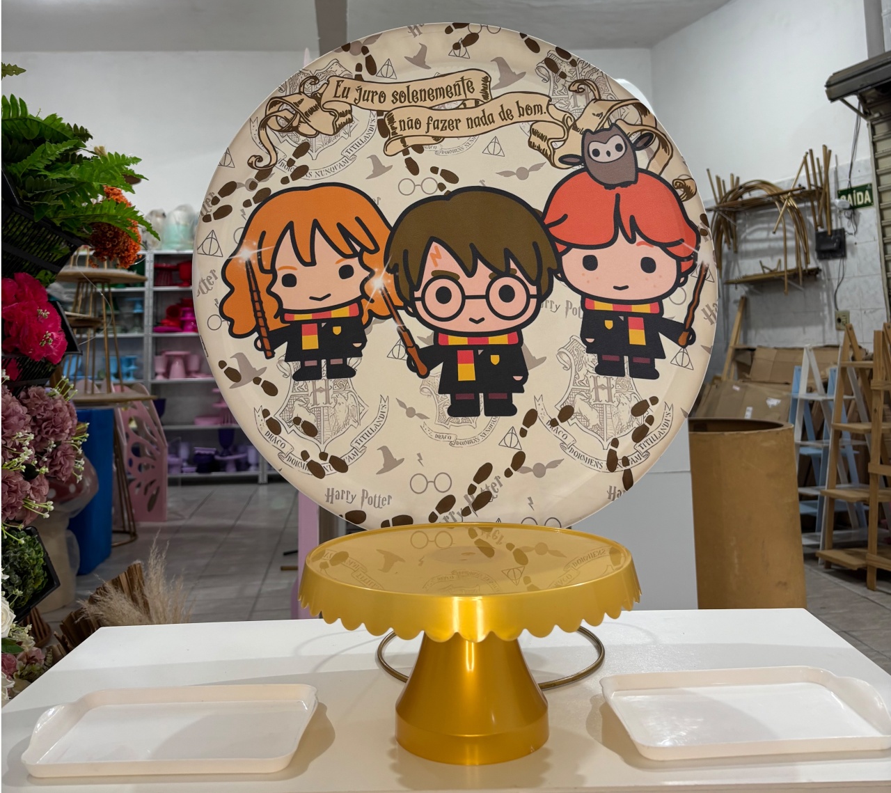 Decoração de Mesa Harry Potter Cute - Antonella Decorações