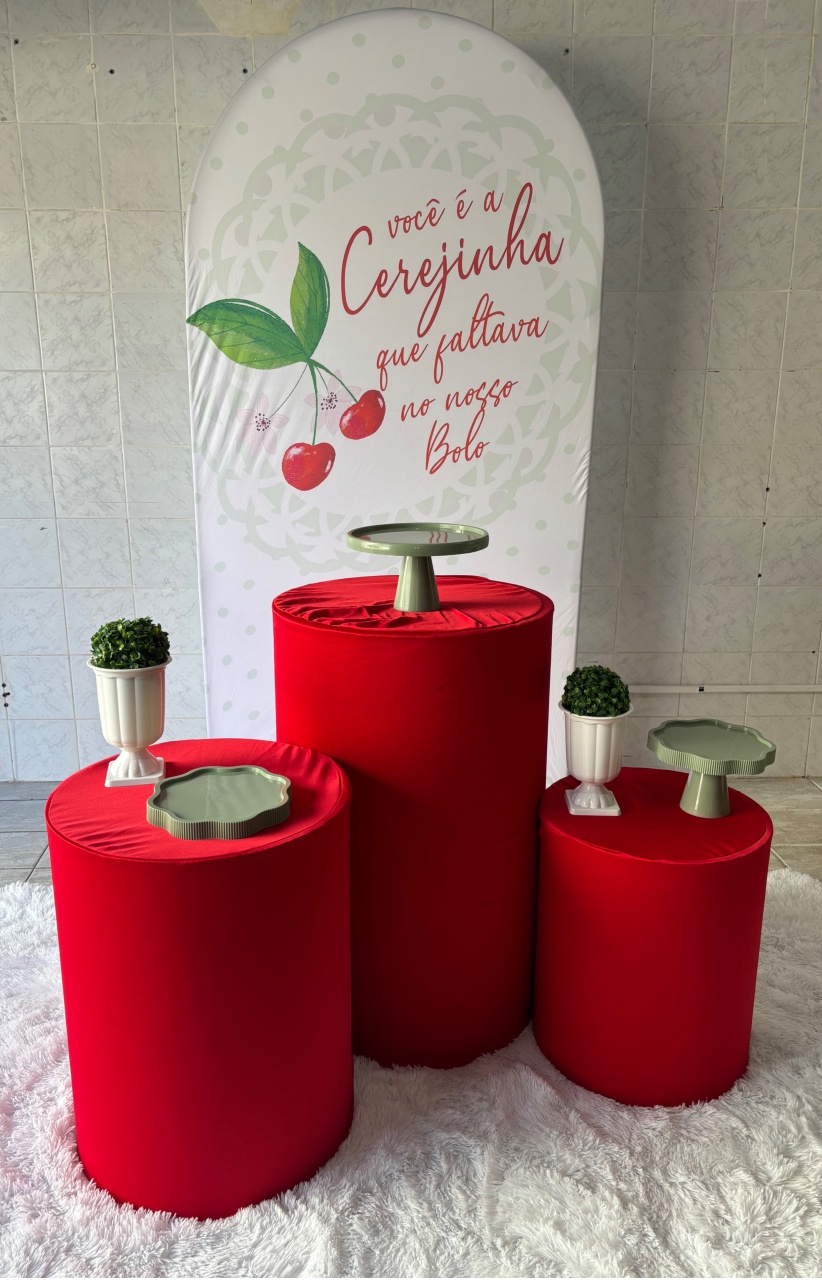 Cerejinha Do Nosso Bolo (Kit Bronze) - Antonella Decorações