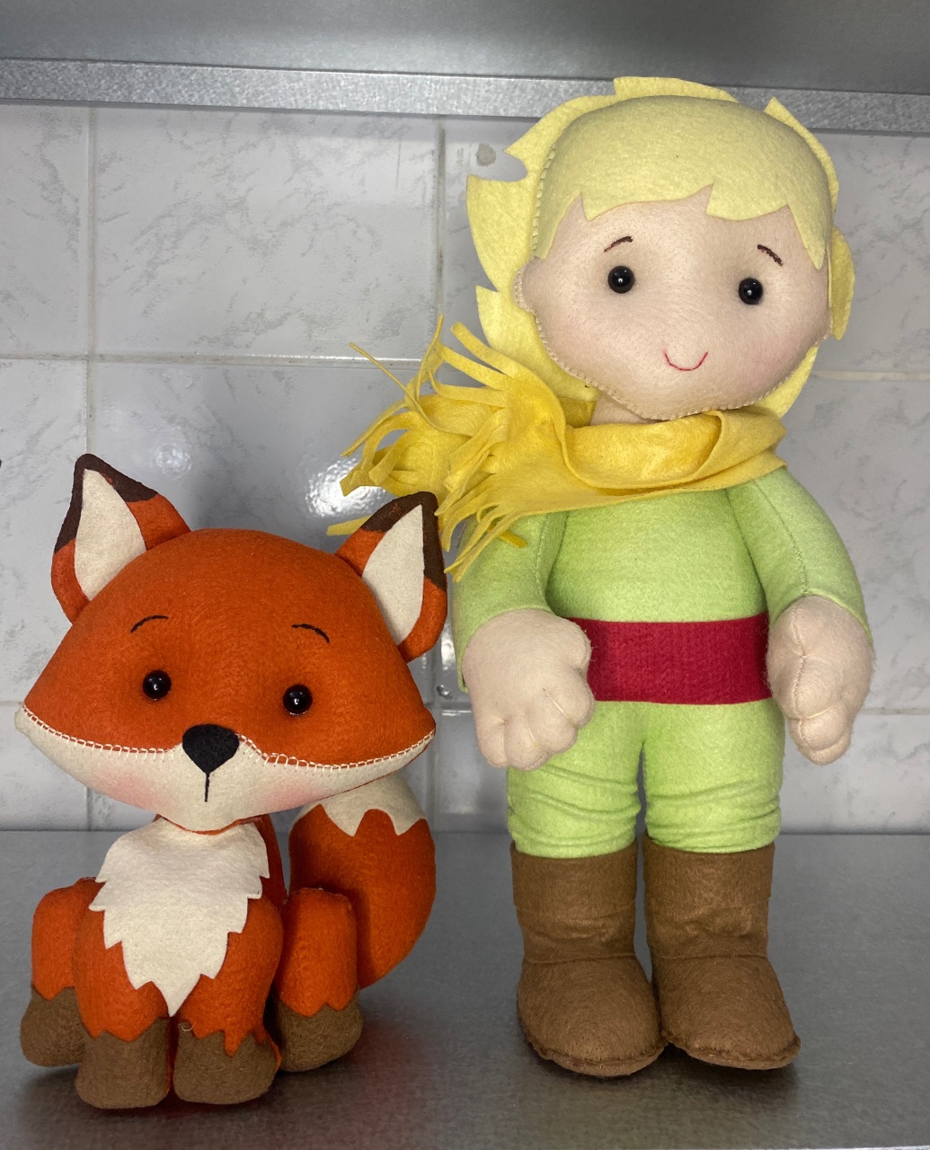 Pequeno Príncipe + Raposinha  - Antonella Decorações