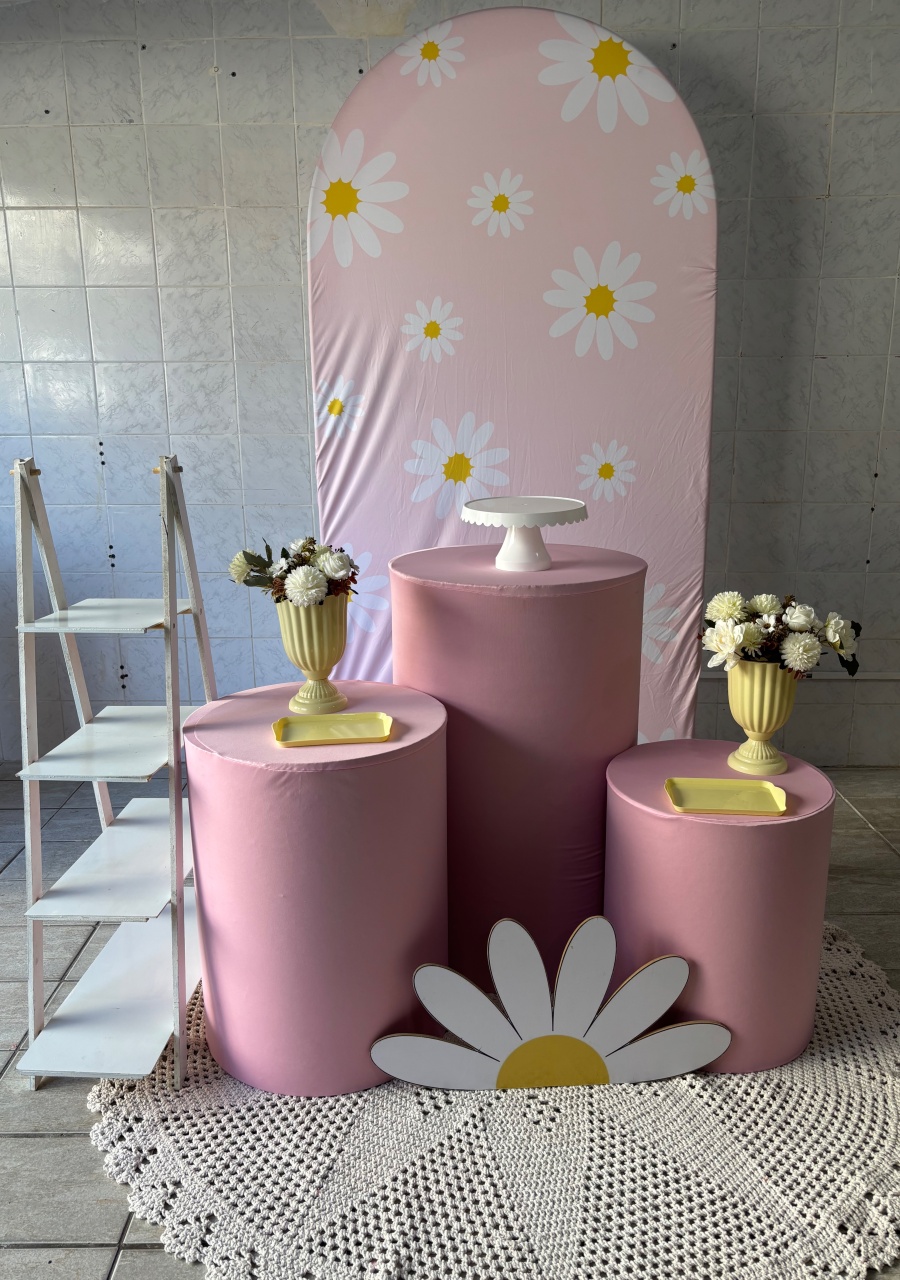 Margarida (Kit Prata) - Antonella Decorações