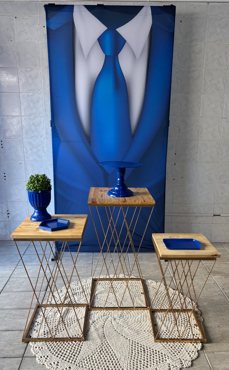 Gravata Azul - Antonella Decorações