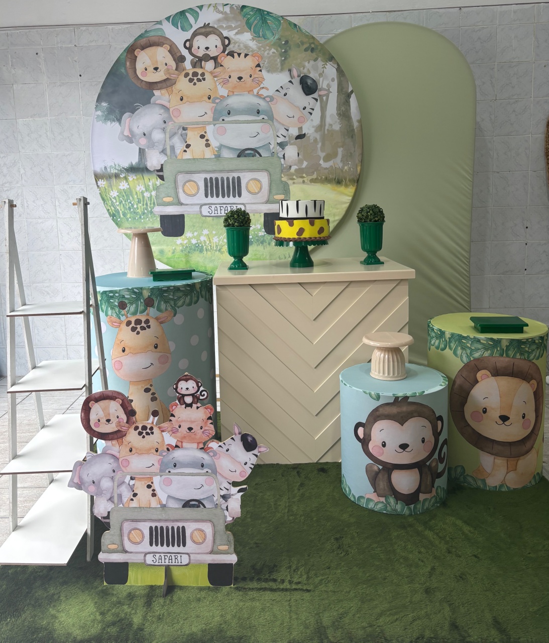 Safari (Kit Ouro) - Antonella Decorações