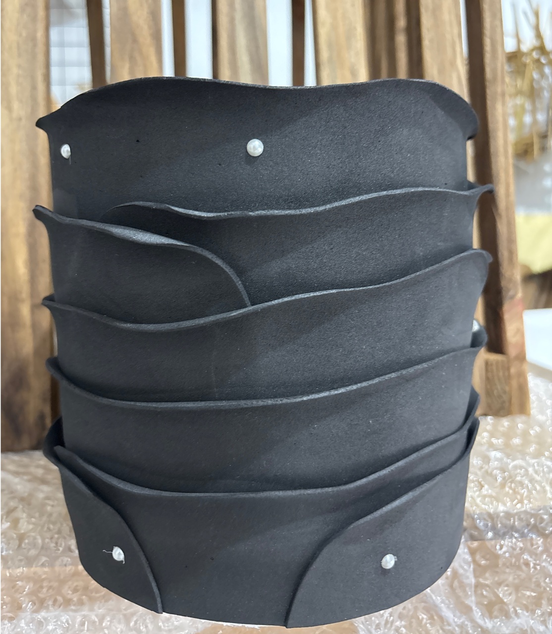 Bolo Fake Preto - Antonella Decorações