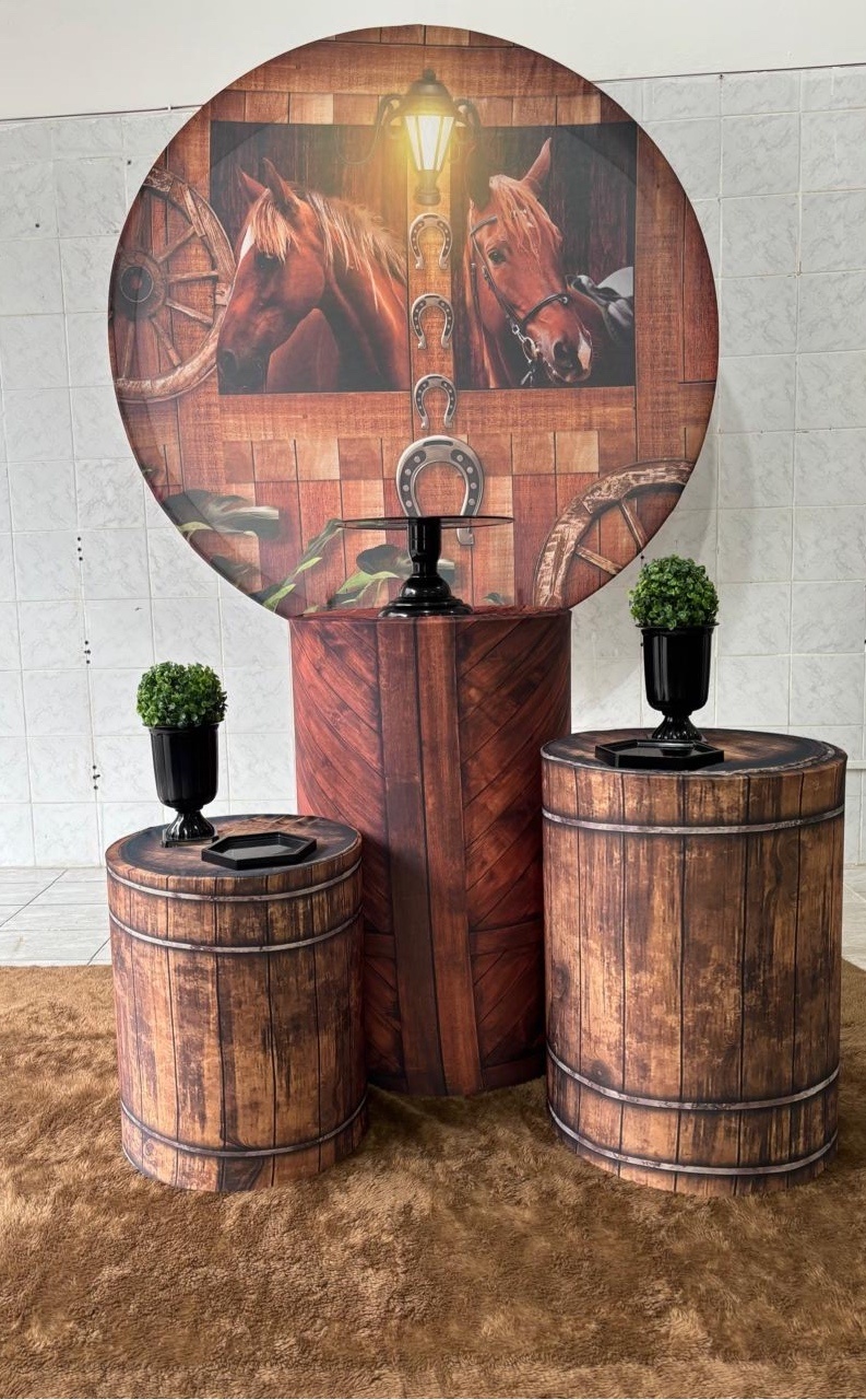 Cavalo Marrom  - Antonella Decorações