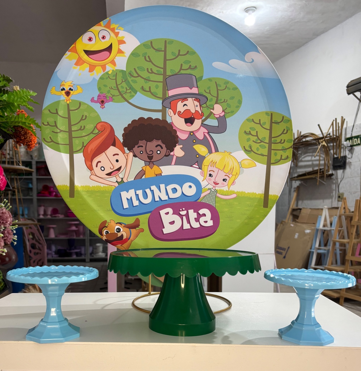 Decoração de Mesa Mundo Bita  - Antonella Decorações