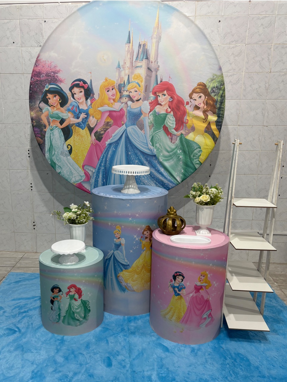 Princesas (Kit Prata) - Antonella Decorações