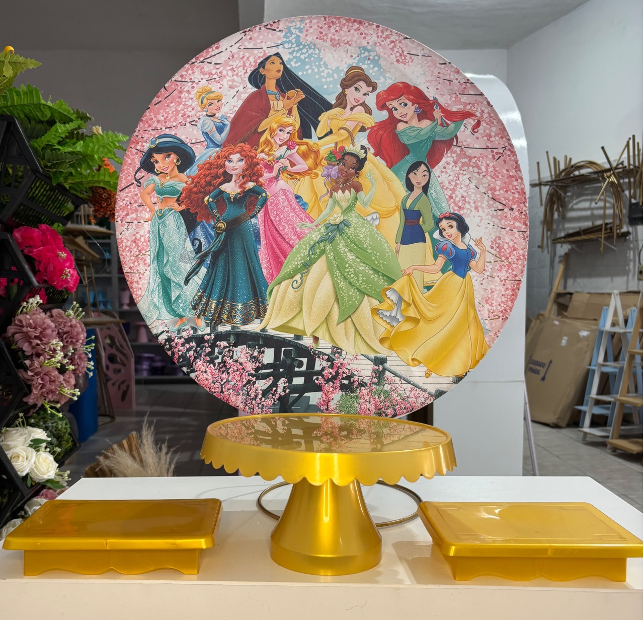 Decoração de Mesas Princesas  - Antonella Decorações
