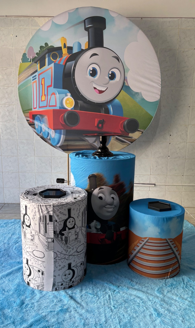 Thomas E Seus Amigos (Kit Bronze) - Antonella Decorações