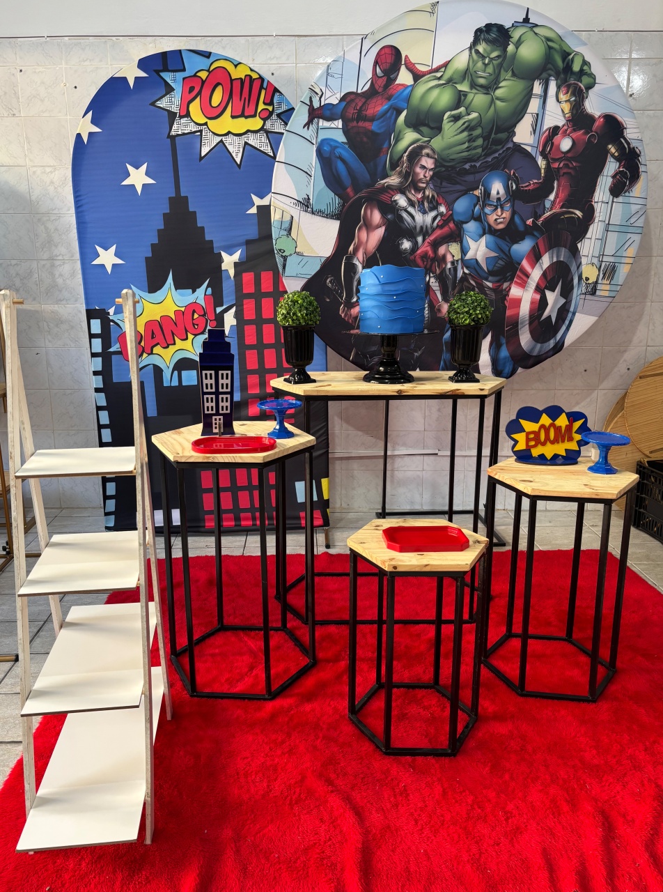 Vingadores Adulto (Kit Ouro) - Antonella Decorações