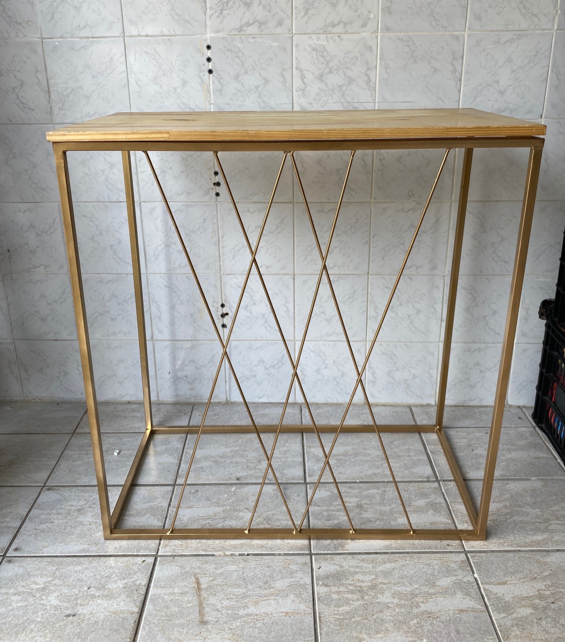 Mesa G de Ferro  - Antonella Decorações