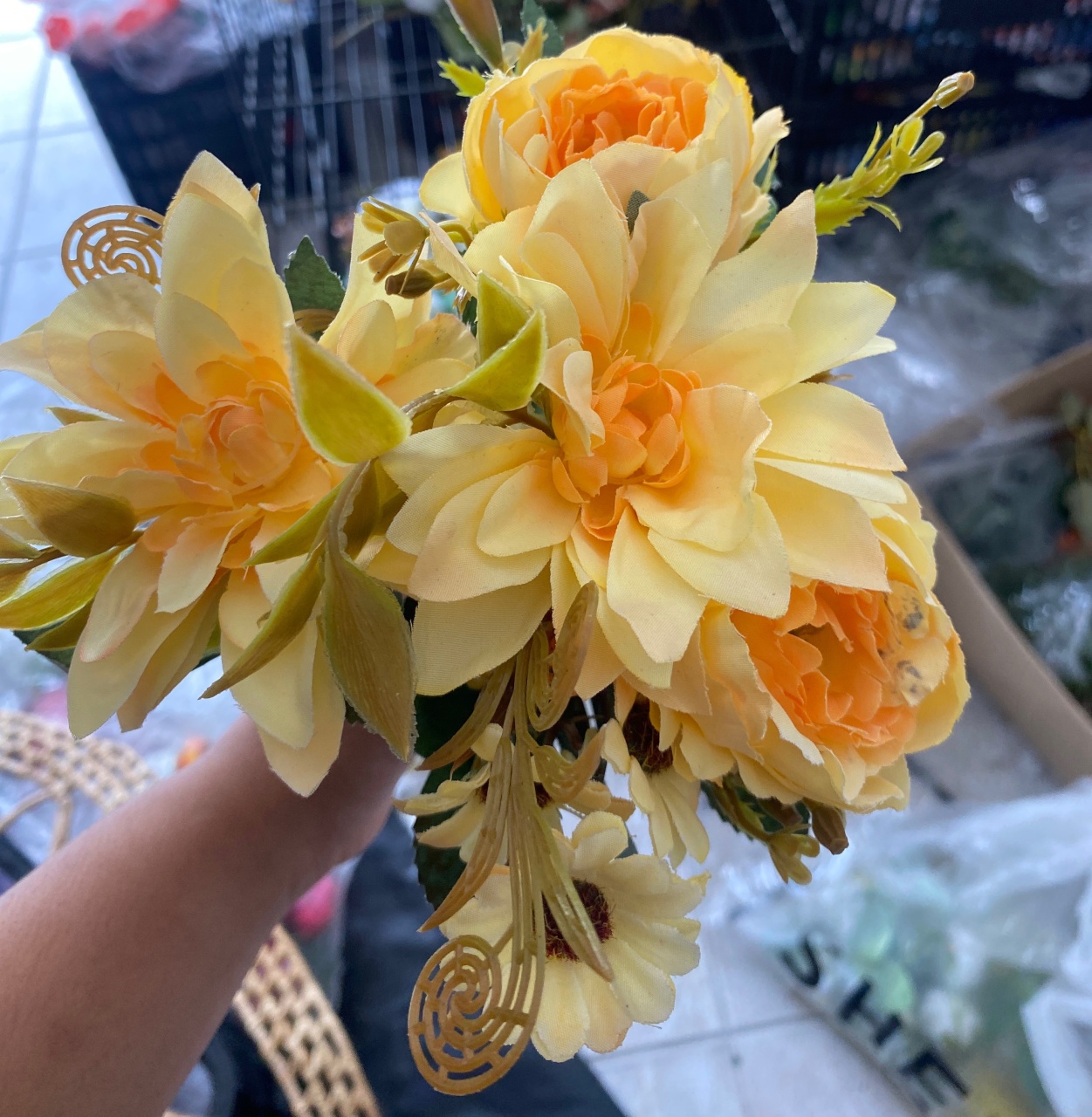 Flores Amarela  - Antonella Decorações