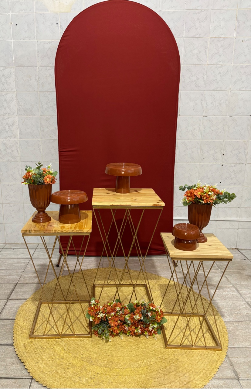 Terracota Com Flores - Antonella Decorações