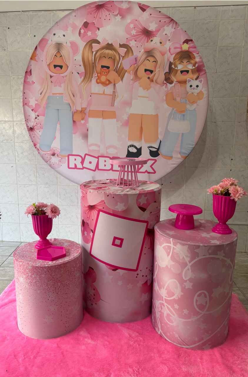 Roblox Rosa (Kit Bronze) - Antonella Decorações