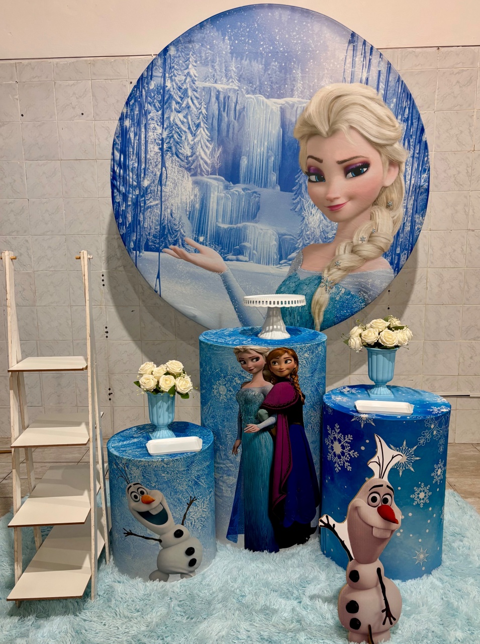Frozen 1 (Kit Prata) - Antonella Decorações