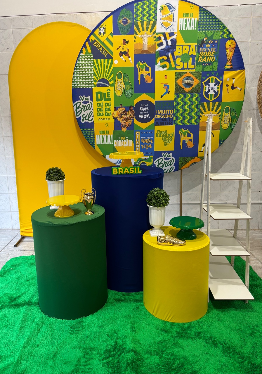 Brasil/Copa/Brasilidade 1 - Antonella Decorações