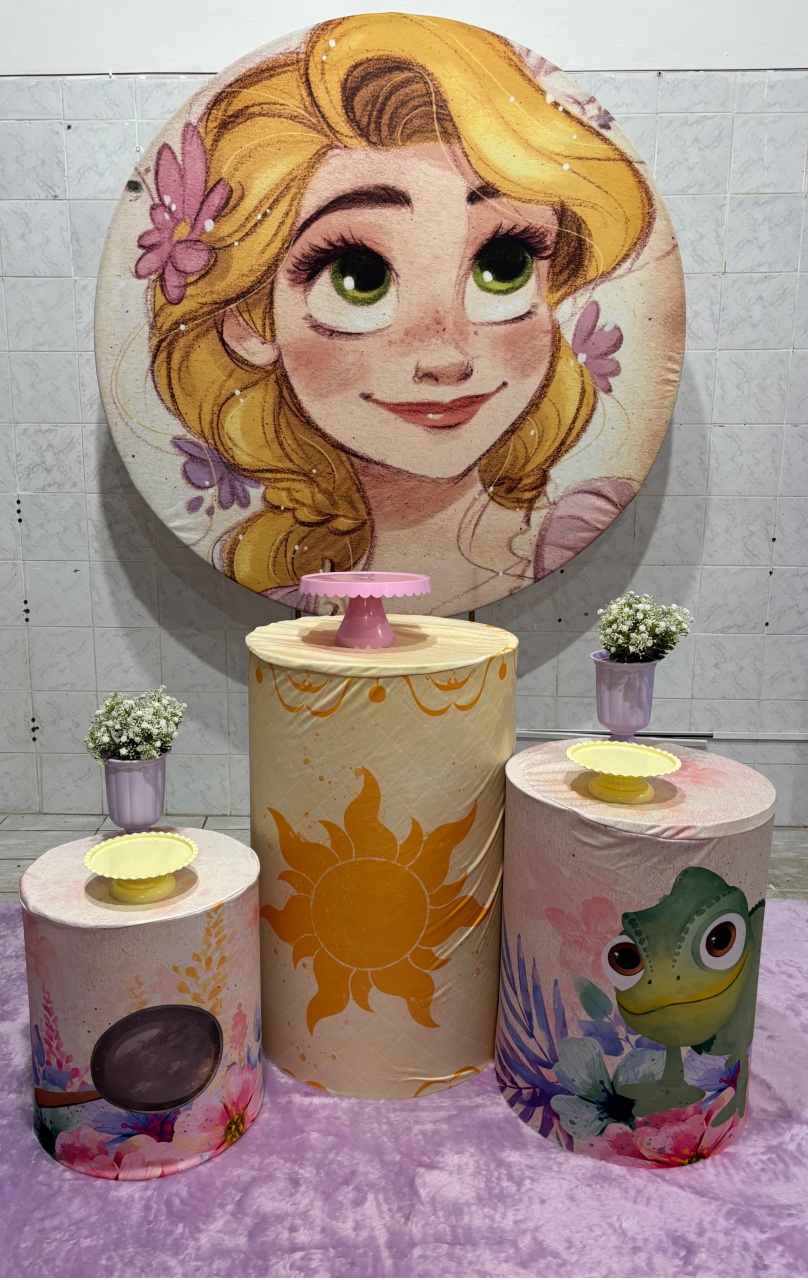 Rapunzel(Kit Bronze) - Antonella Decorações