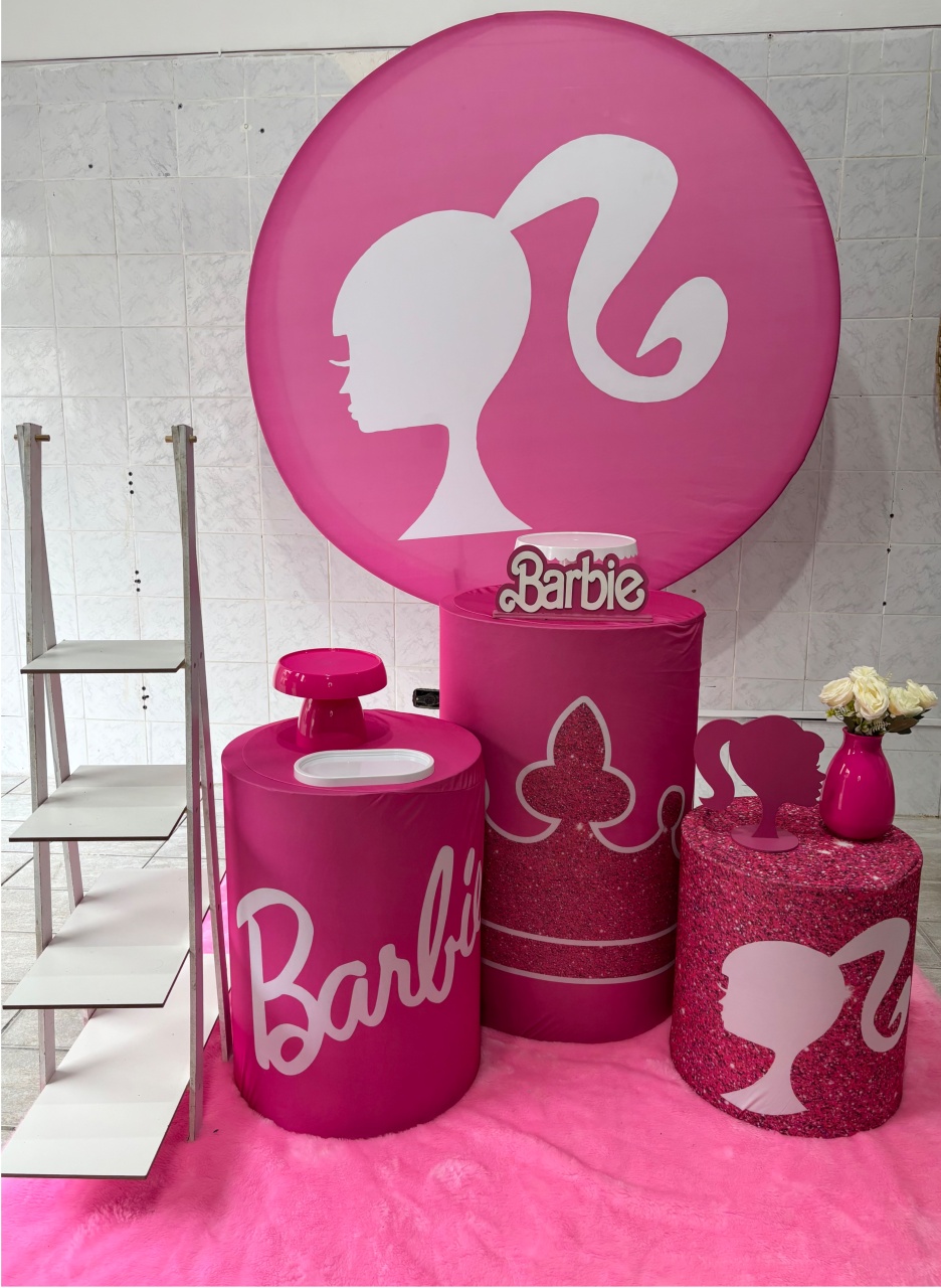 Barbie(Kit Prata) - Antonella Decorações