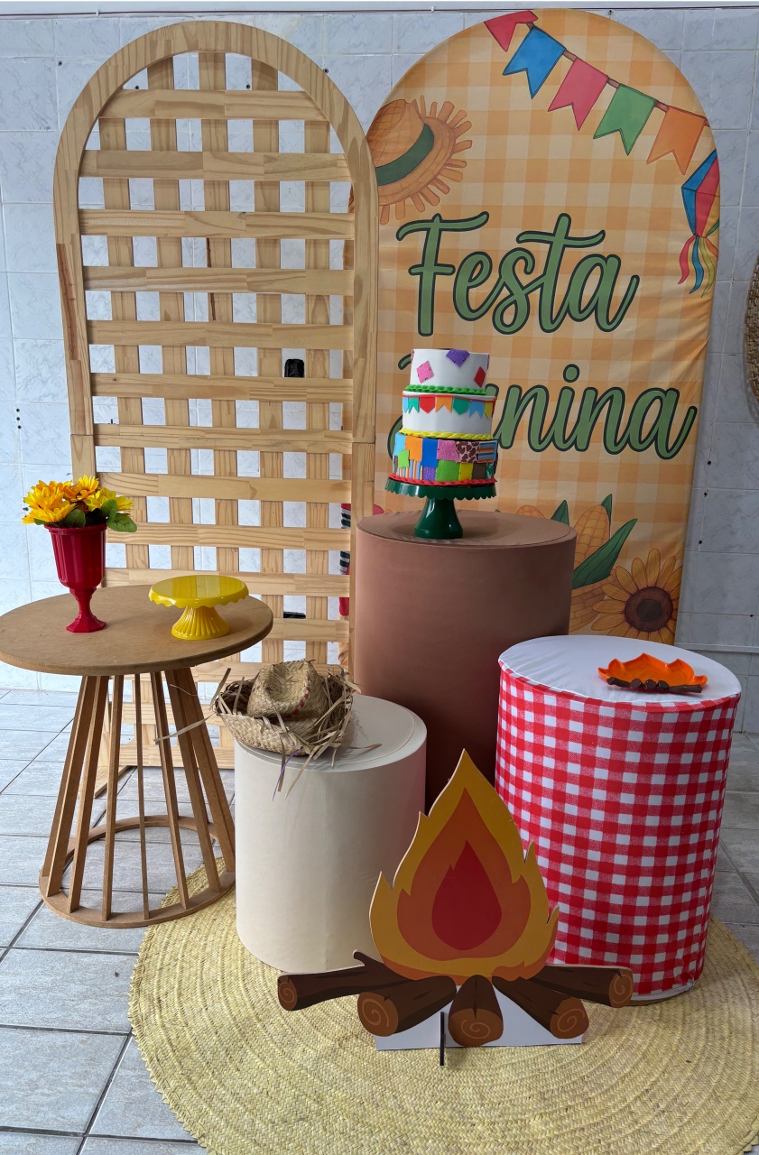 Kit Festa Junina Amarelo 2 - Antonella Decorações