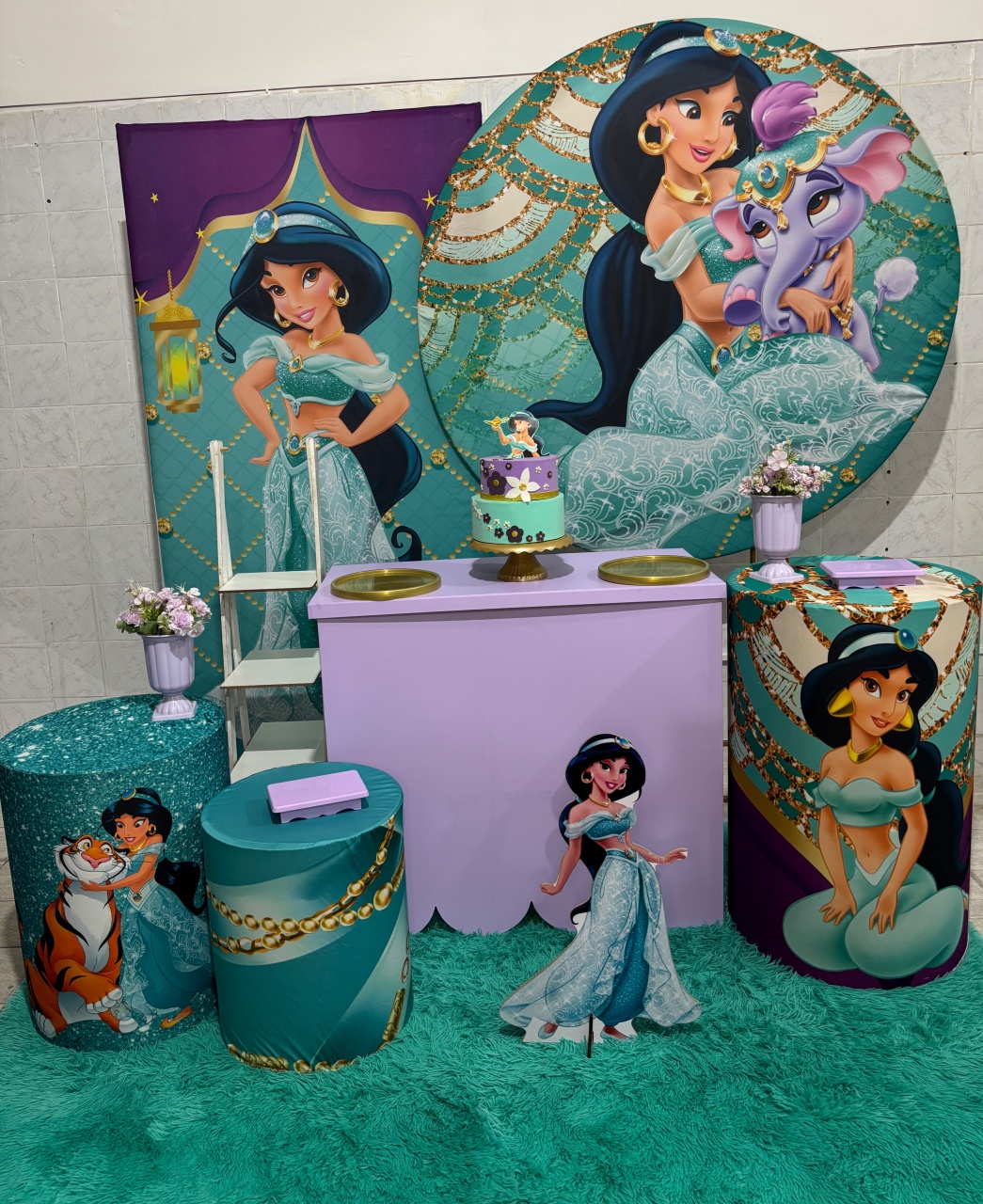 Jasmine (Kit Ouro ) - Antonella Decorações