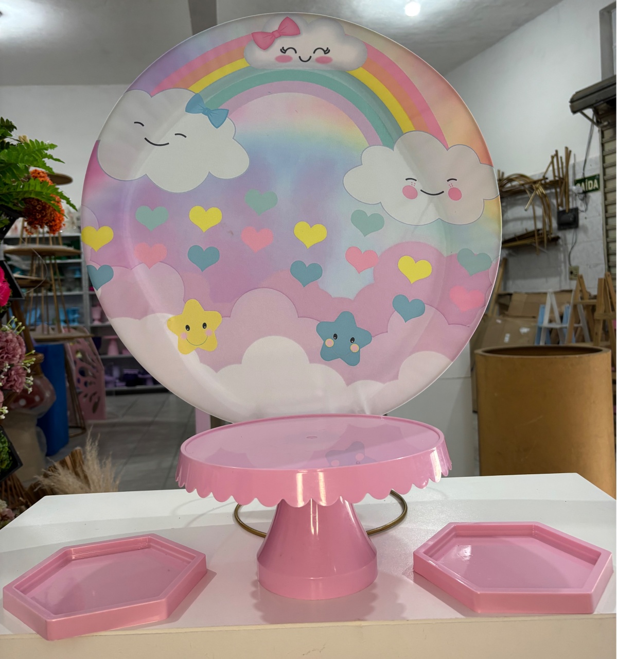 Decoração de Mesa Chuva de Amor  - Antonella Decorações