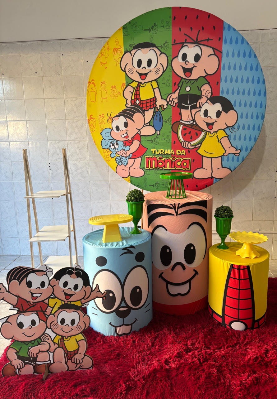 Turma da Mônica (Kit Prata) - Antonella Decorações