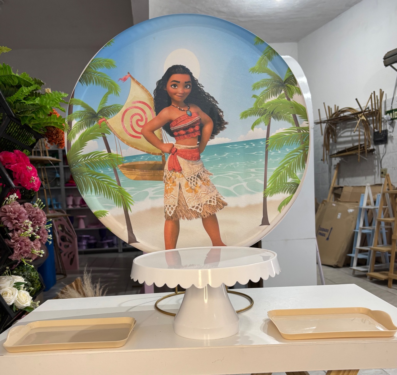 Decoração de Mesa Moana  - Antonella Decorações