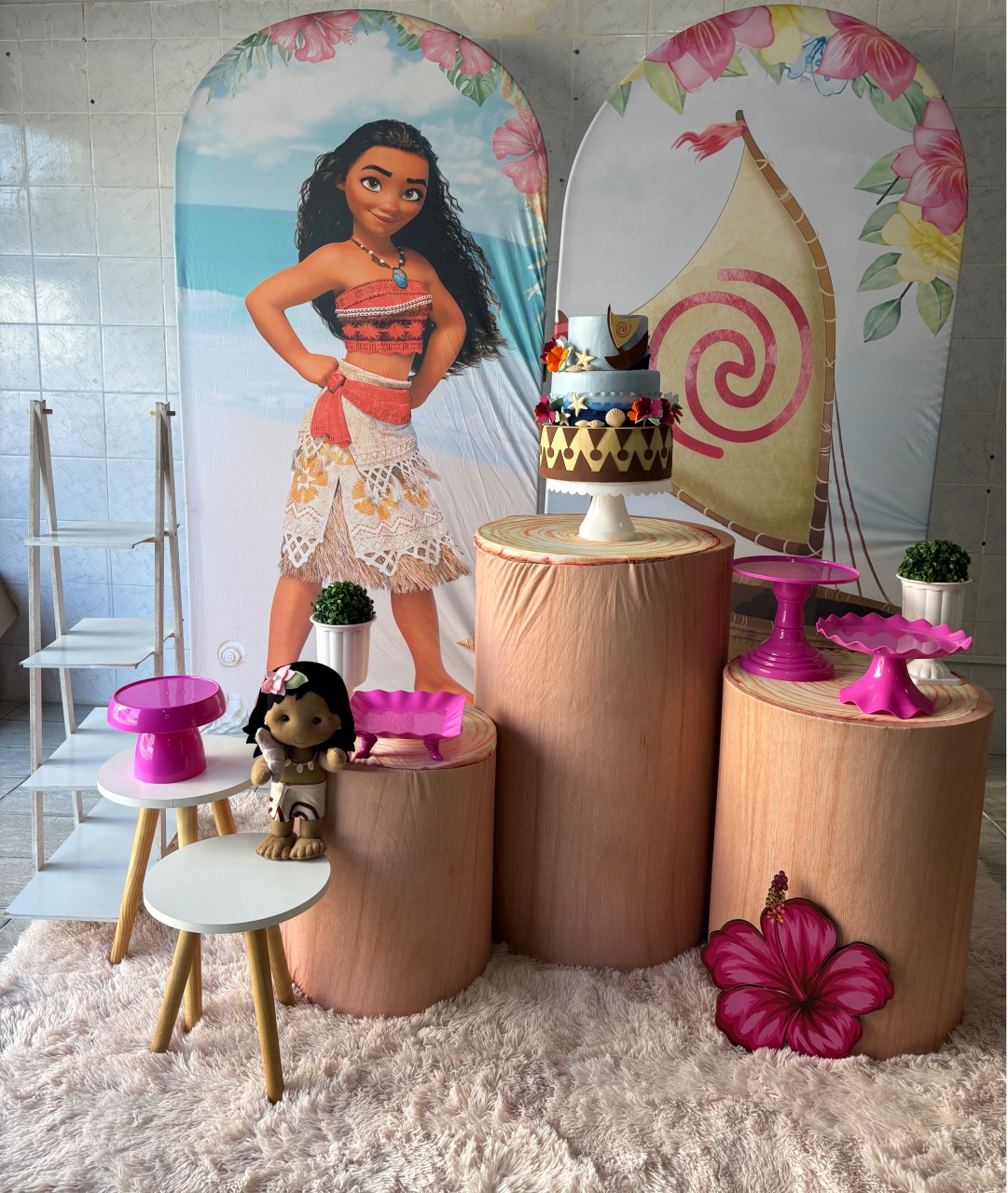 Moana (Kit Ouro) - Antonella Decorações