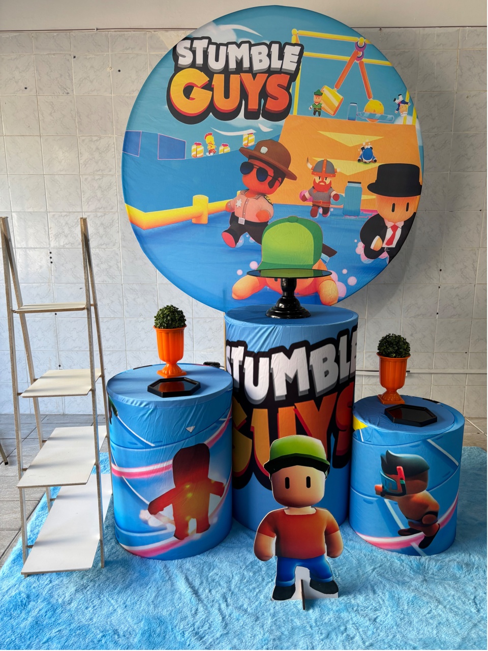 Stumble Guys (Kit Prata) - Antonella Decorações