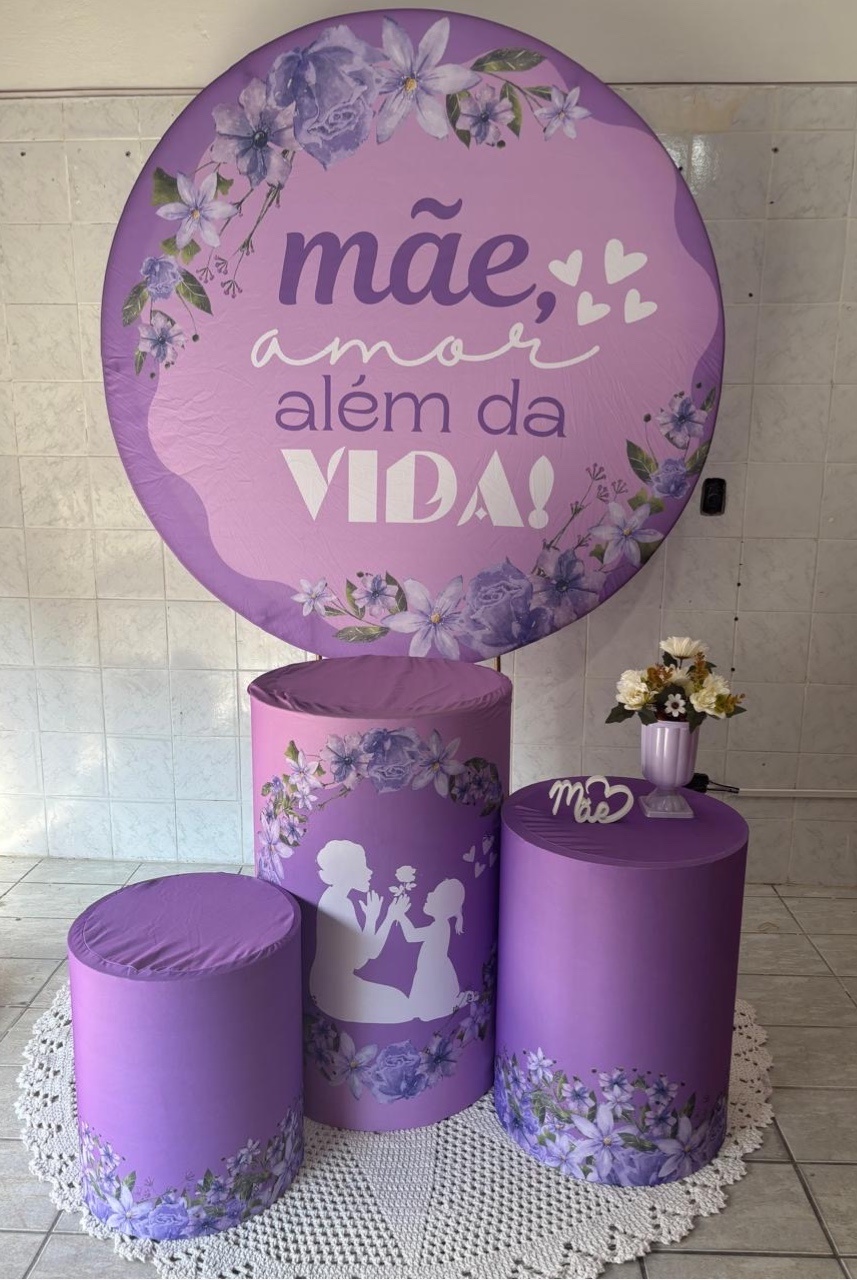 Dia das Mães Lilás  - Antonella Decorações