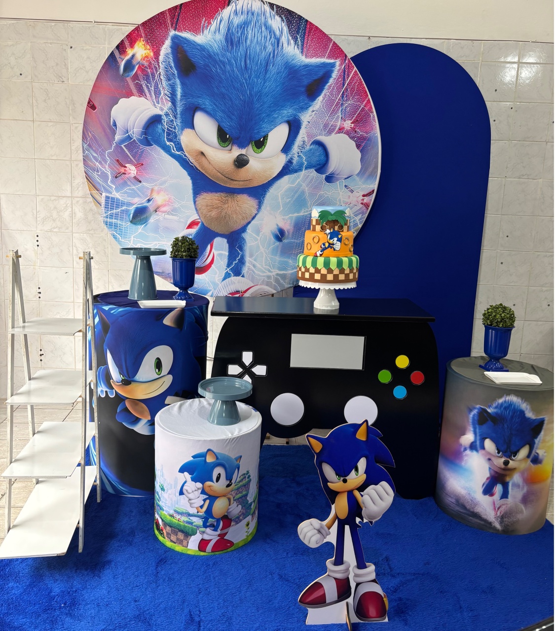Sonic (Kit Ouro) - Antonella Decorações