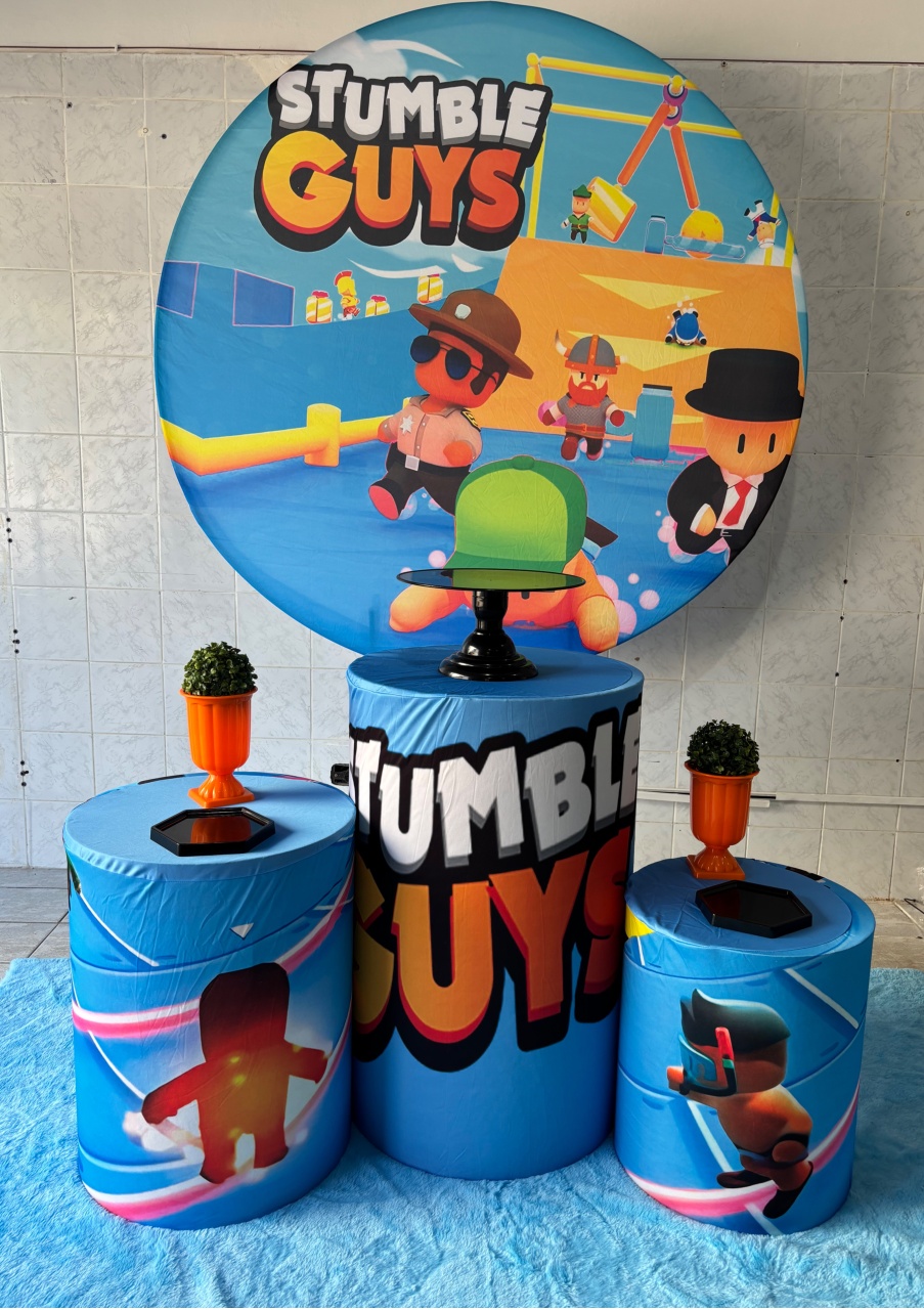 Stumble Guys (Kit Bronze) - Antonella Decorações