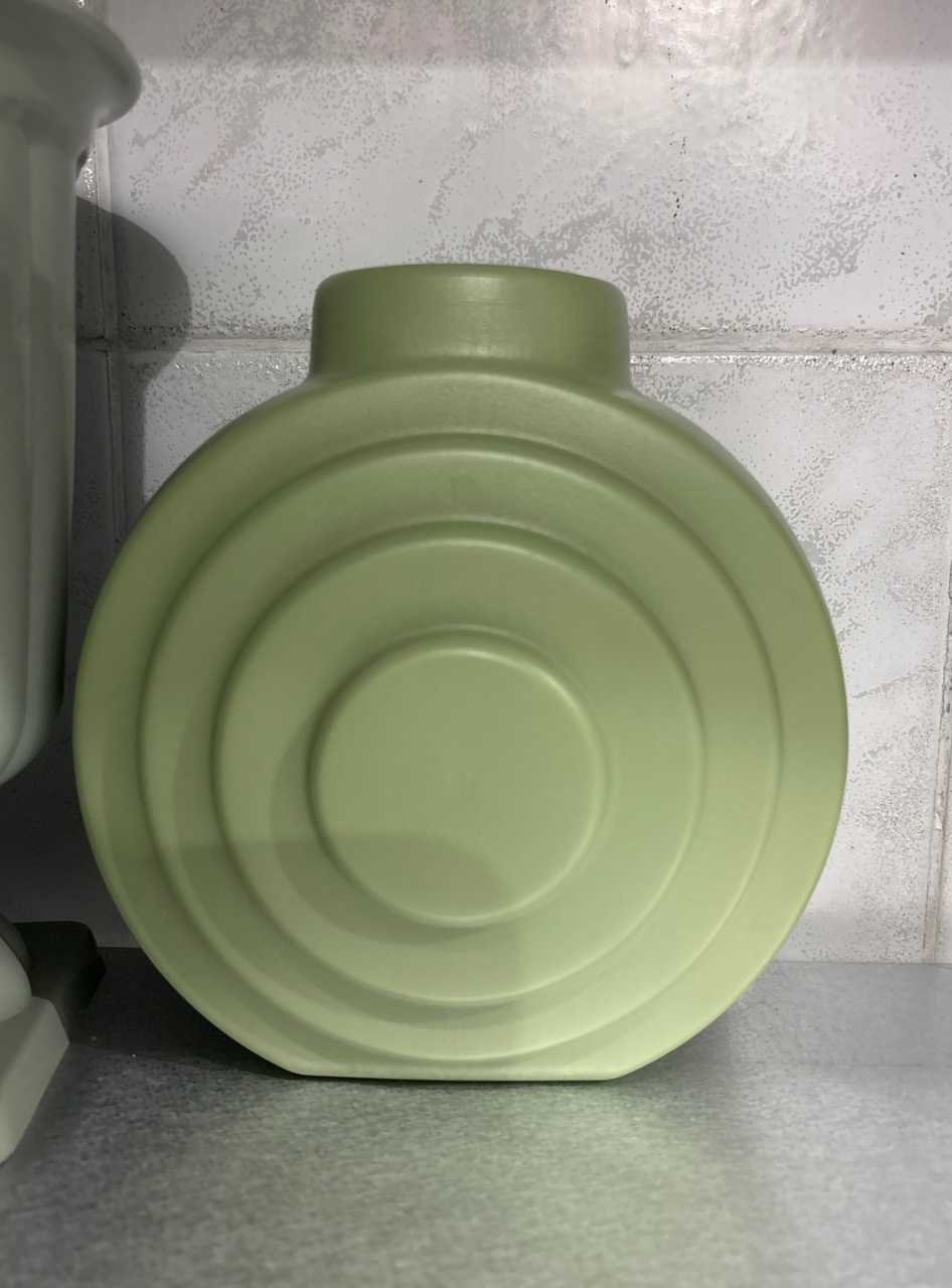Vaso 3D Verde Oliva - Antonella Decorações