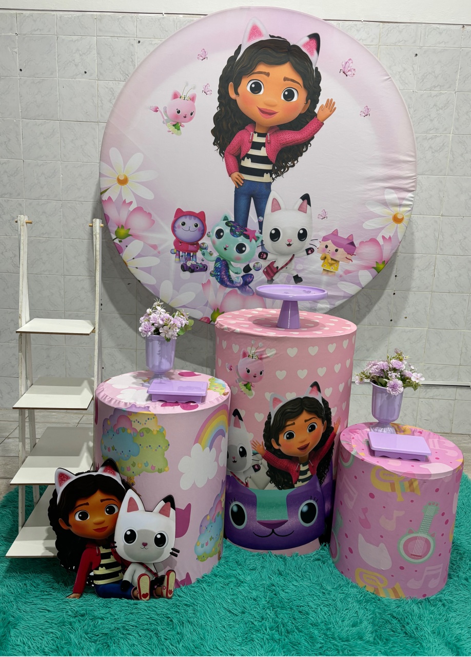 Casa Mágica da Gaby (Kit Prata) - Antonella Decorações