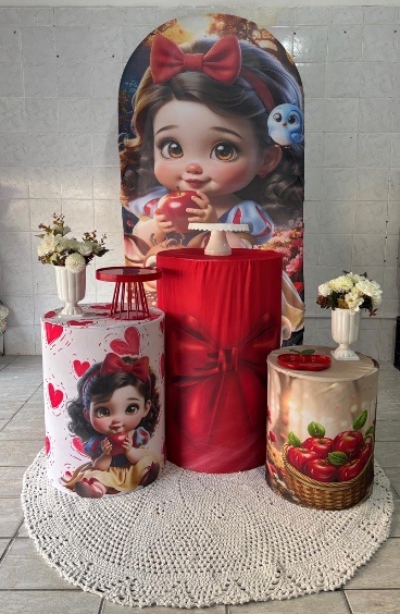 Branca de Neve Baby (Kit Bronze) - Antonella Decorações