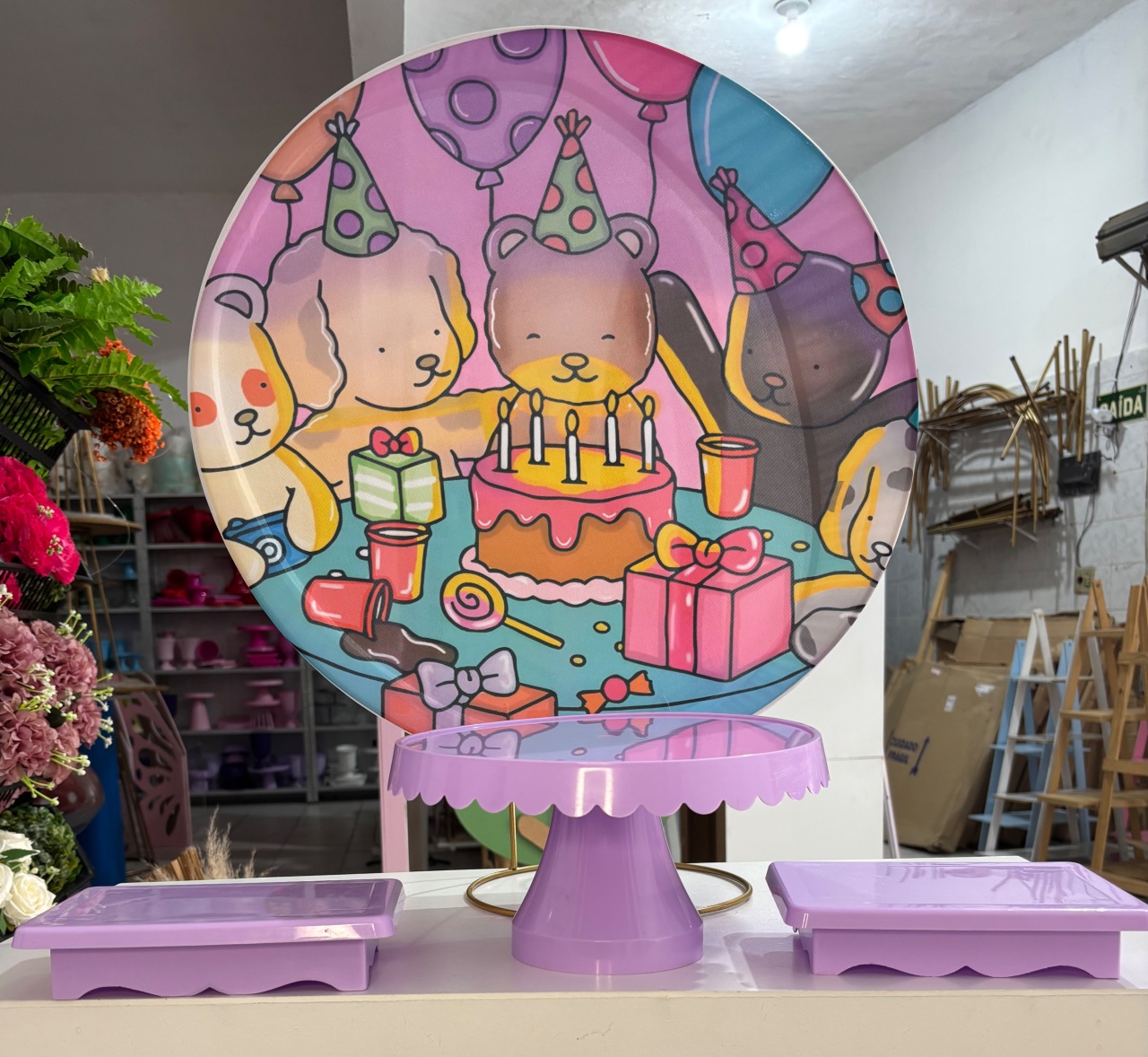 Decoração de Mesa Bob Goods  - Antonella Decorações