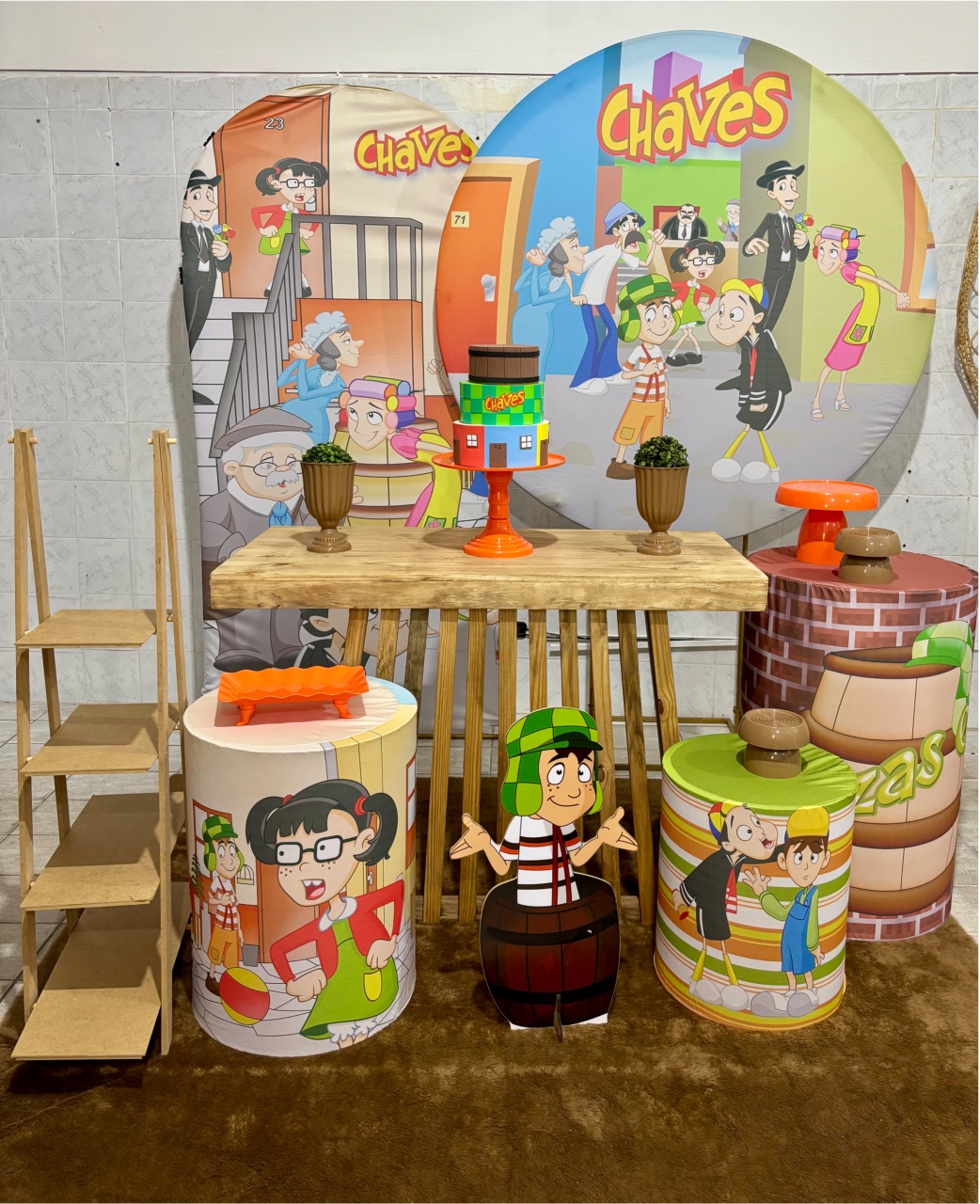 Chaves (Kit Ouro) - Antonella Decorações