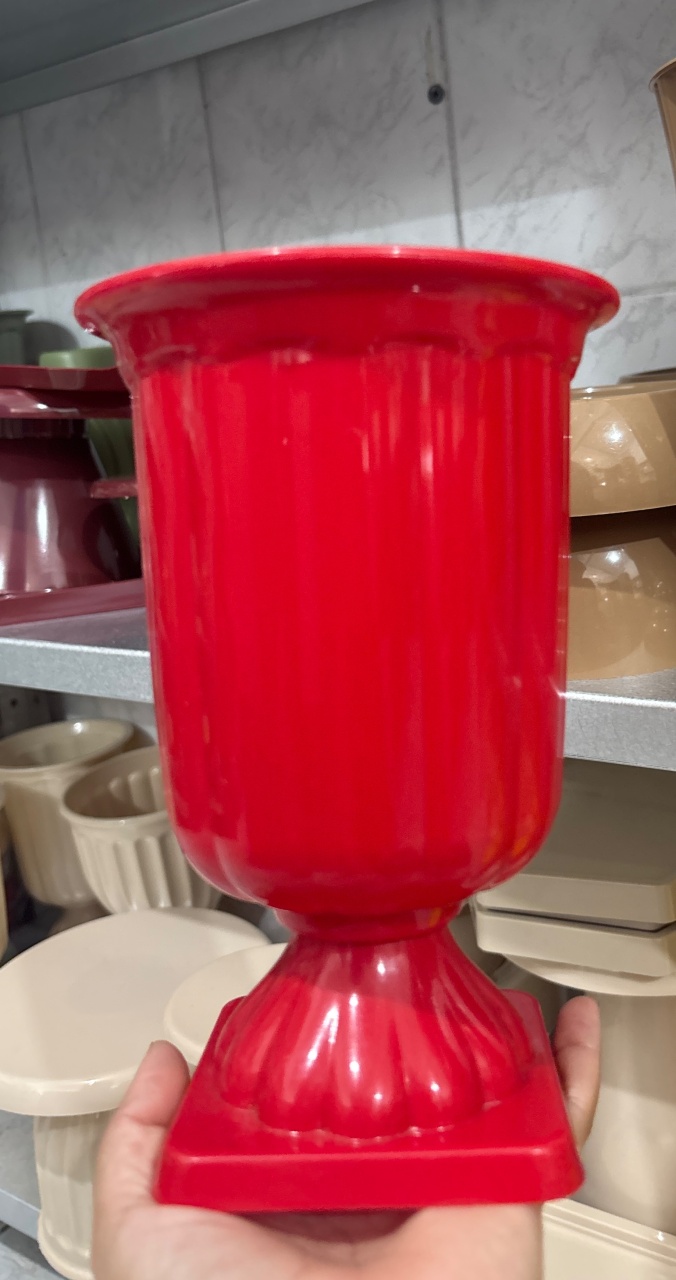 Vaso Grego Vermelho - Antonella Decorações