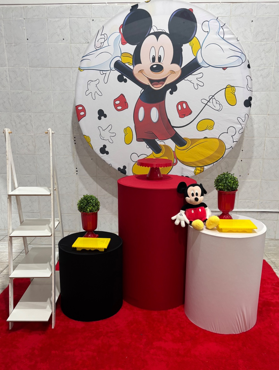 Mickey (Kit Prata) - Antonella Decorações